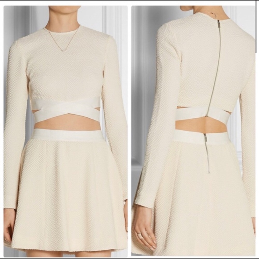 NWOT Skirt Elizabeth & James white mini skirt - Picture 2 of 6